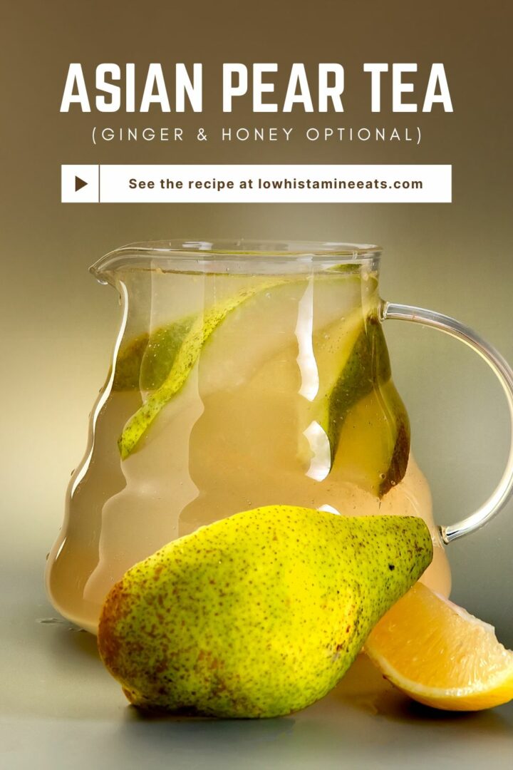 How To Make Asian Pear Tea Honey Optional