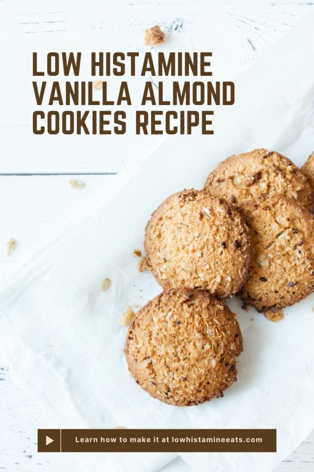 Simple Vanilla Almond Cookies Recipe (Low Histamine)