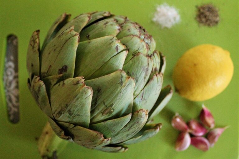 Baked GarlicLemon Artichoke Recipe (Low Histamine)