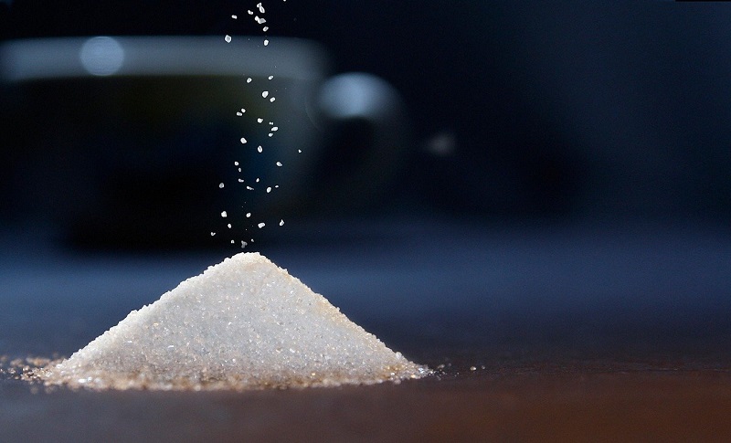 A pile of sugar.