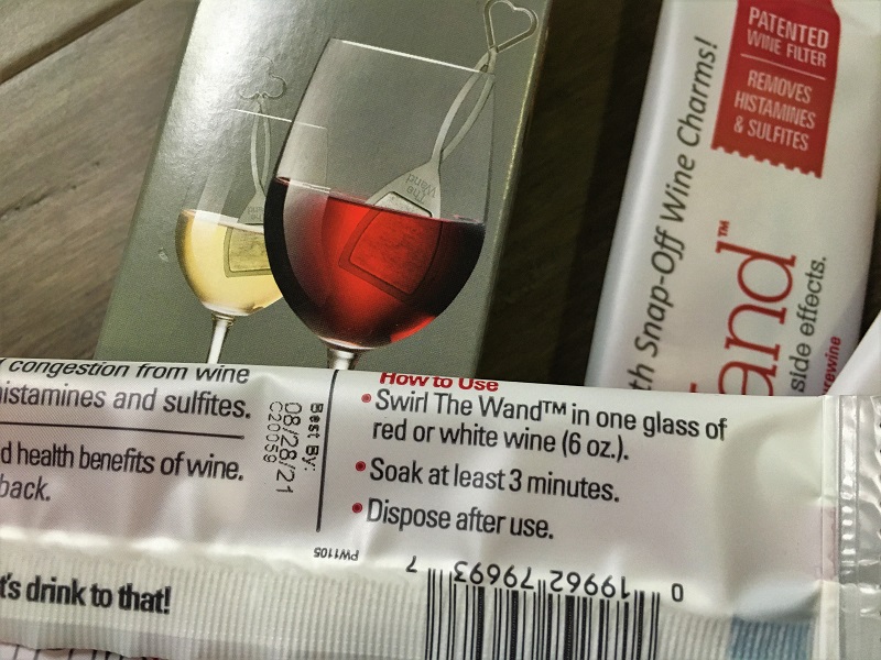 The wand deals wine filter