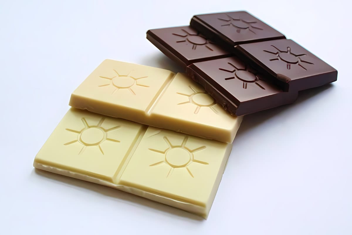 Different kinds of cocoa chocolate for histamine sensitivity.