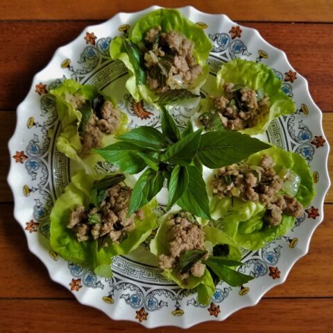 Soy-Free Lettuce Wraps With Garlic & Ginger (Low Histamine)
