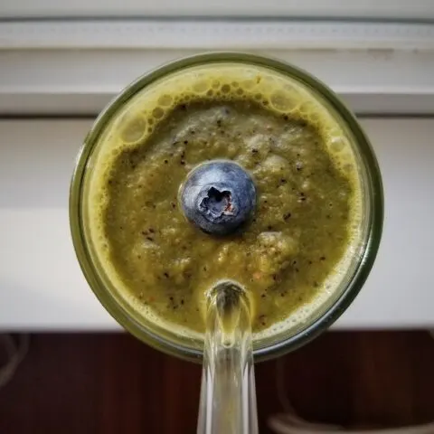 Low Histamine Green Smoothie (Without Spinach)