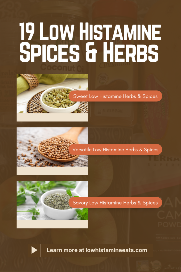 19 Low Histamine Spices & Herbs (and How To Use Them)