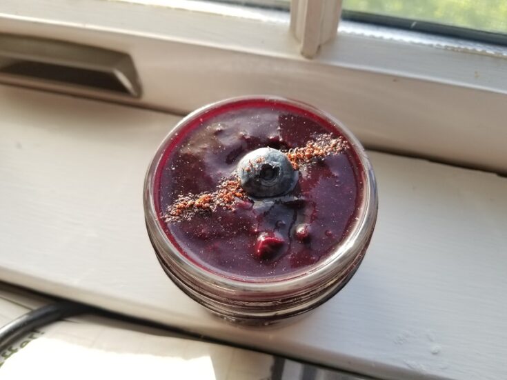 Simple Vanilla Blueberry Jam (Low Histamine, No Pectin)