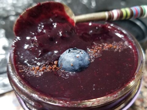 Simple Vanilla Blueberry Jam (Low Histamine, No Pectin)