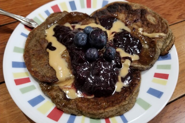 GlutenFree Oat Milk Pancakes (Vegan)