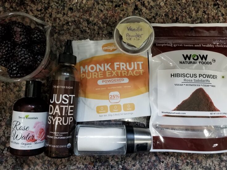 Low Histamine Blackberry Rose Jam (LowSugar, No Pectin)