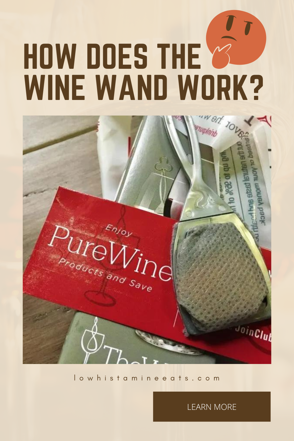 Histamine Free Wine? (Wine Wand Review)