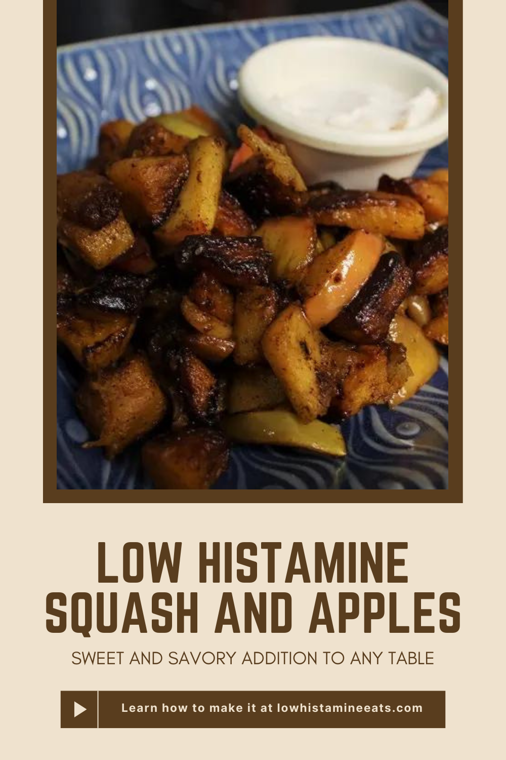 Low Histamine Thanksgiving Dishes Squash & Apples Low Histamine Eats