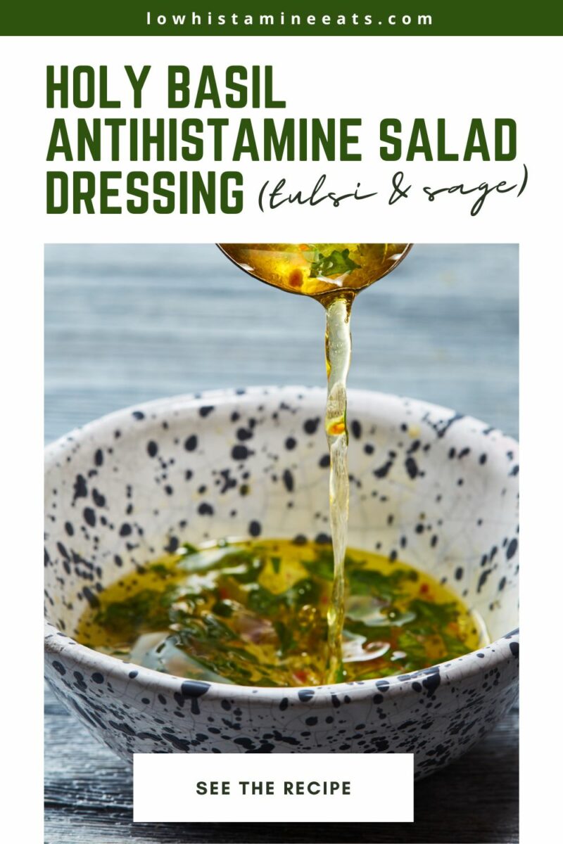 10Minute Alkaline Salad Dressing Recipe (Tulsi & Sage)