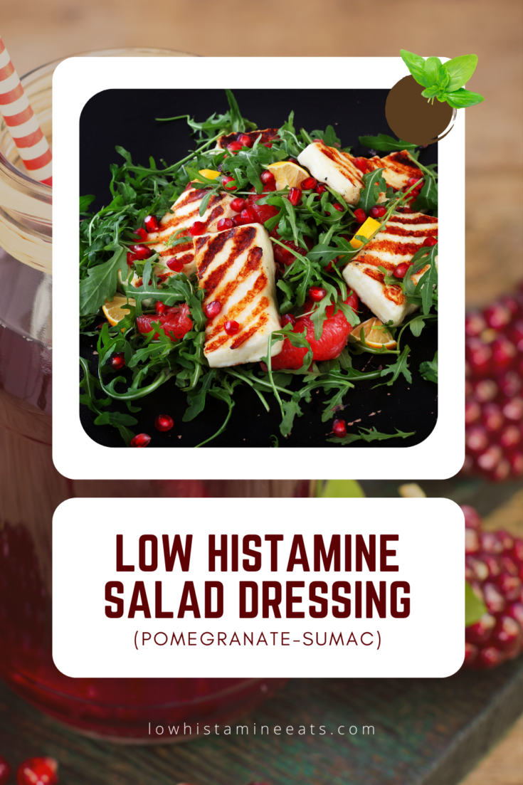 Pomegranate Sumac Salad Dressing (Low Histamine)