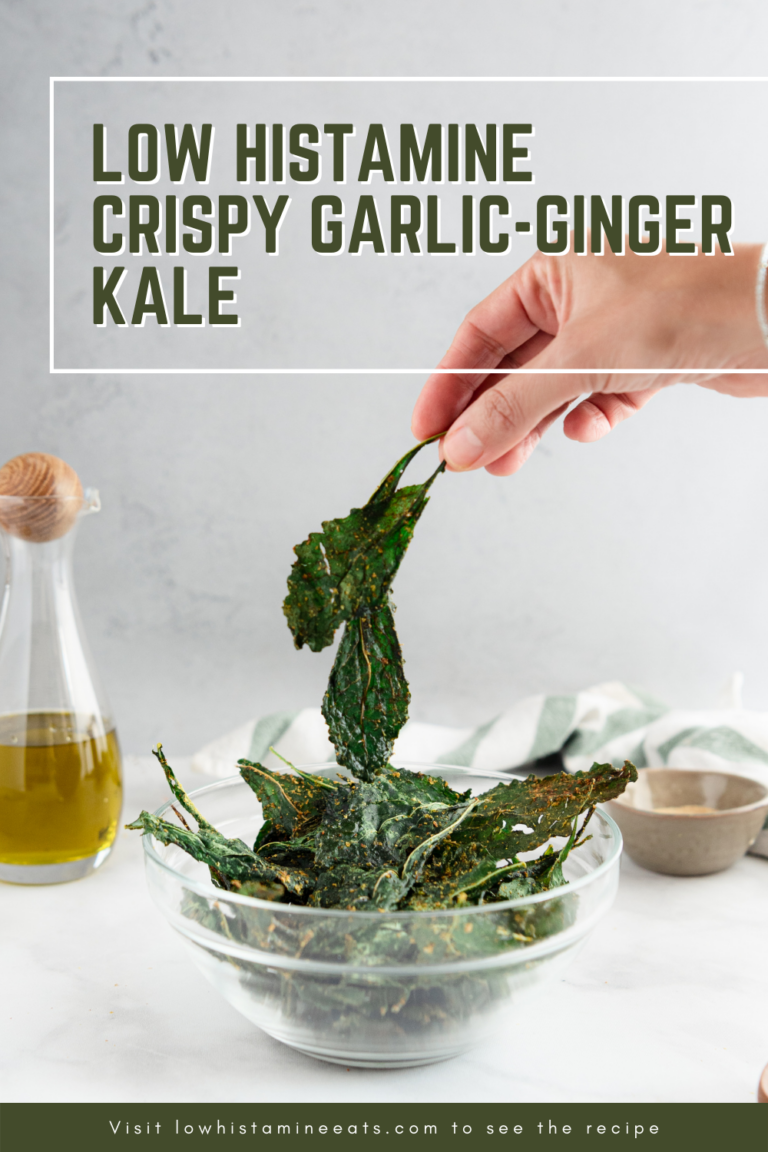 Crispy GarlicGinger Kale (HistamineFriendly)