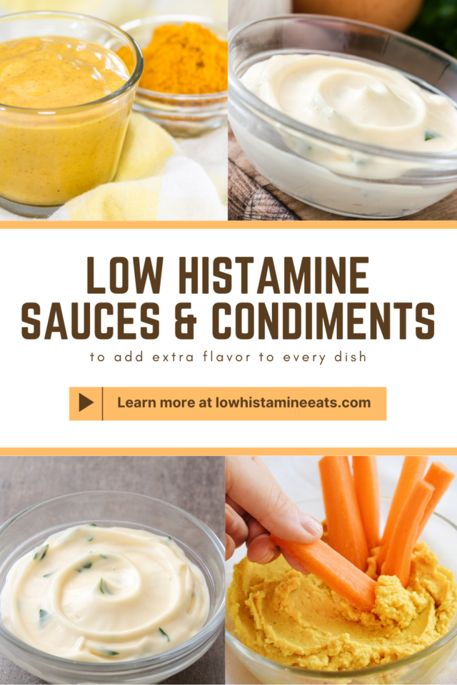 25 Low Histamine Sauces & Condiments