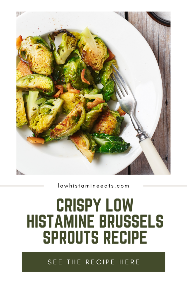 Baked Brussels Sprouts with Garlic (Low Histamine)