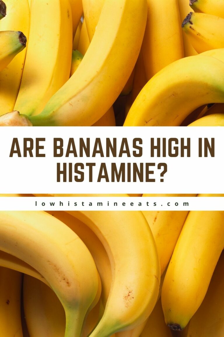 Are Bananas High in Histamine? (Banana Histamine Levels) Low