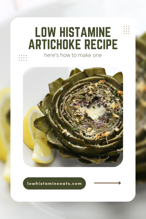 Baked GarlicLemon Artichoke Recipe (Low Histamine)