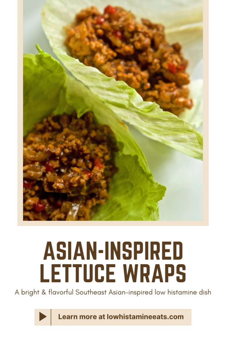 Low Histamine Lettuce Wraps (AsianInspired)