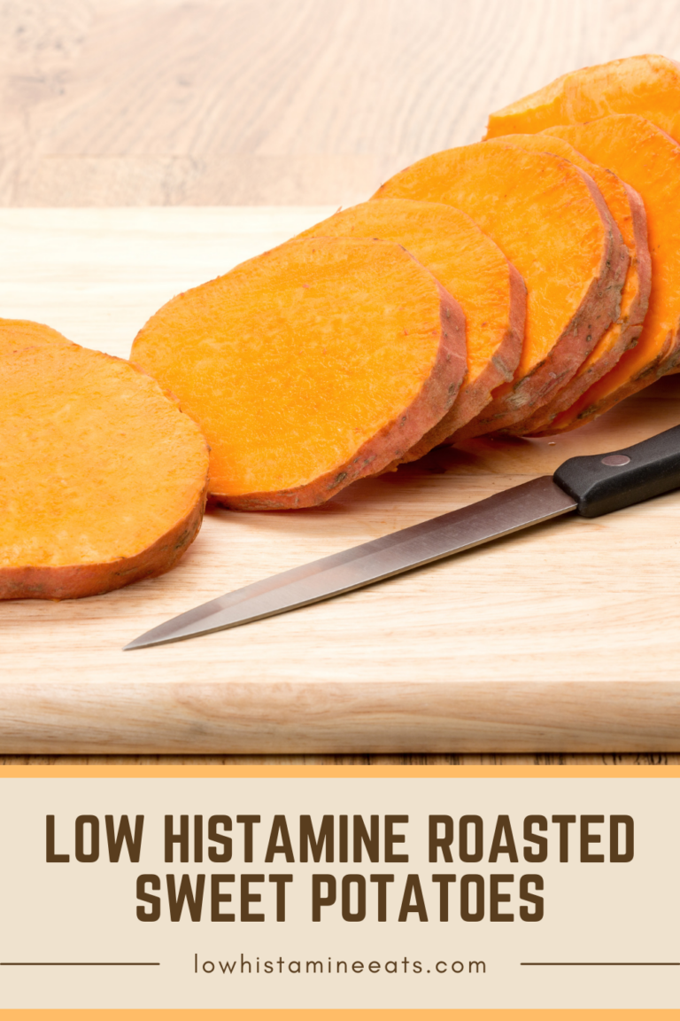 Simple Roasted Sweet Potatoes (Low Histamine, Low Oxalate)