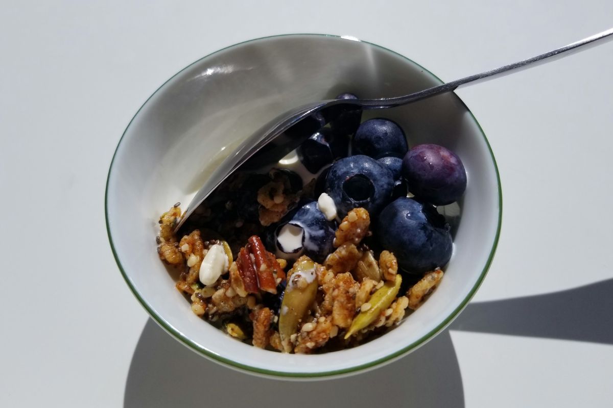 Spiced GlutenFree Granola Without Oats (Vegan)