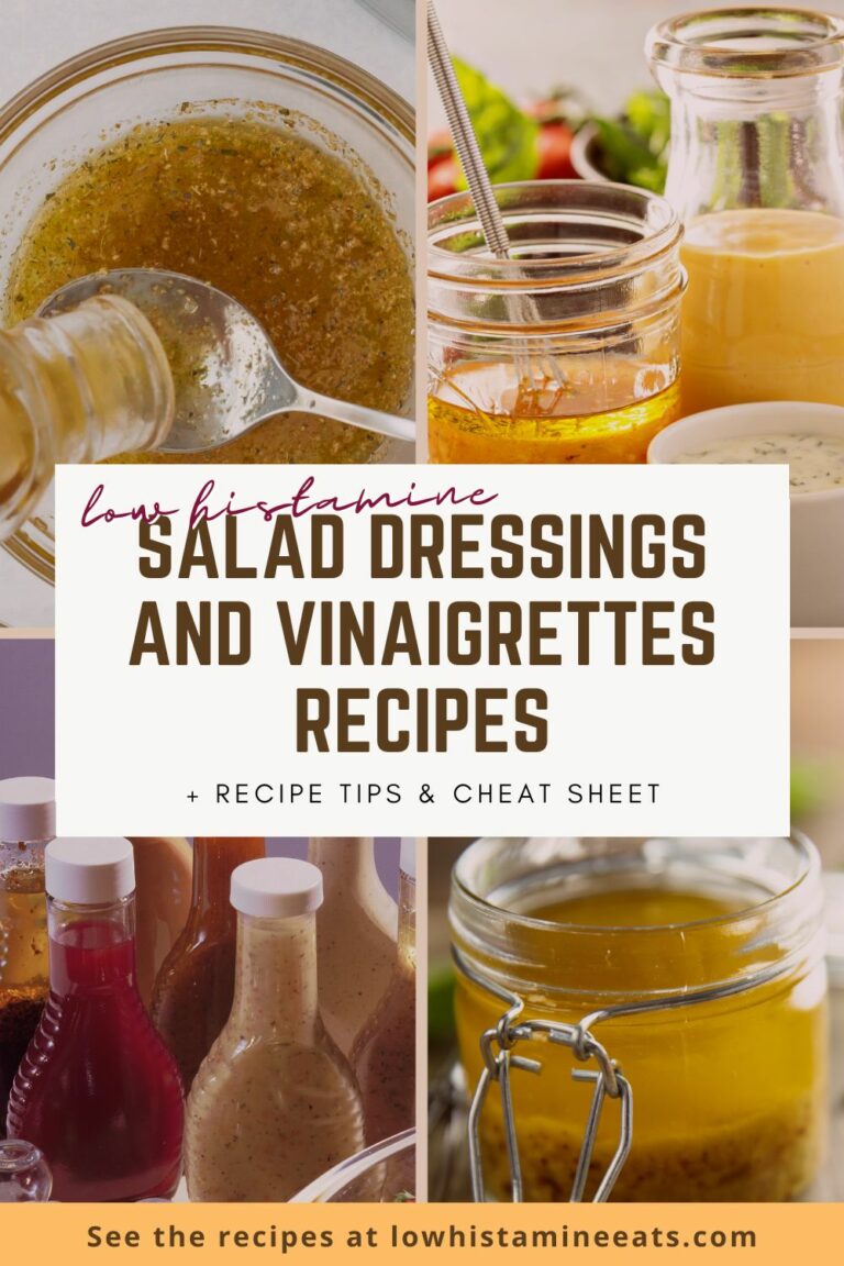 17 Low Histamine Salad Dressings & Vinaigrettes (Recipes)