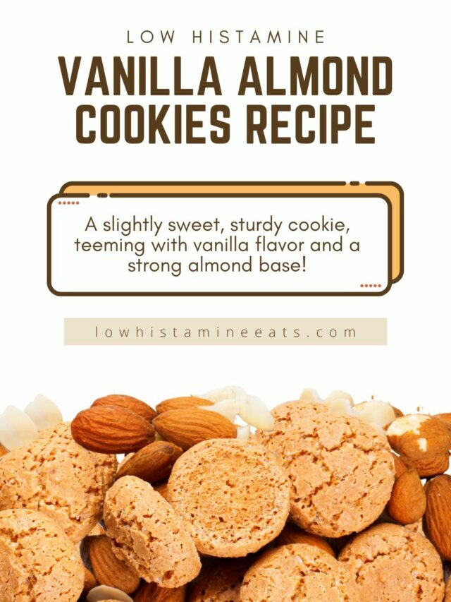 Simple Low Histamine Vanilla Almond Cookies Recipe