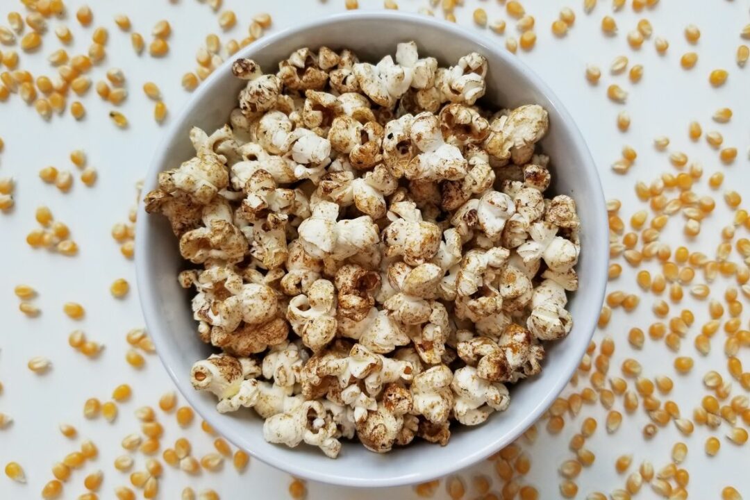 Simple Sweet & Salty Vegan Kettle Corn (in 10 Minutes)