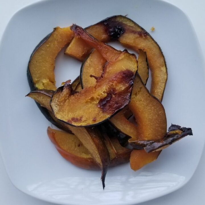 Baked Maple Ginger Acorn Squash (Low Histamine)