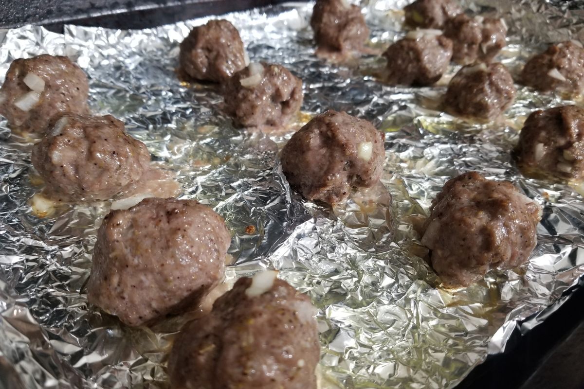 DairyFree Baked Lamb Meatballs (No Eggs, No Breadcrumbs)