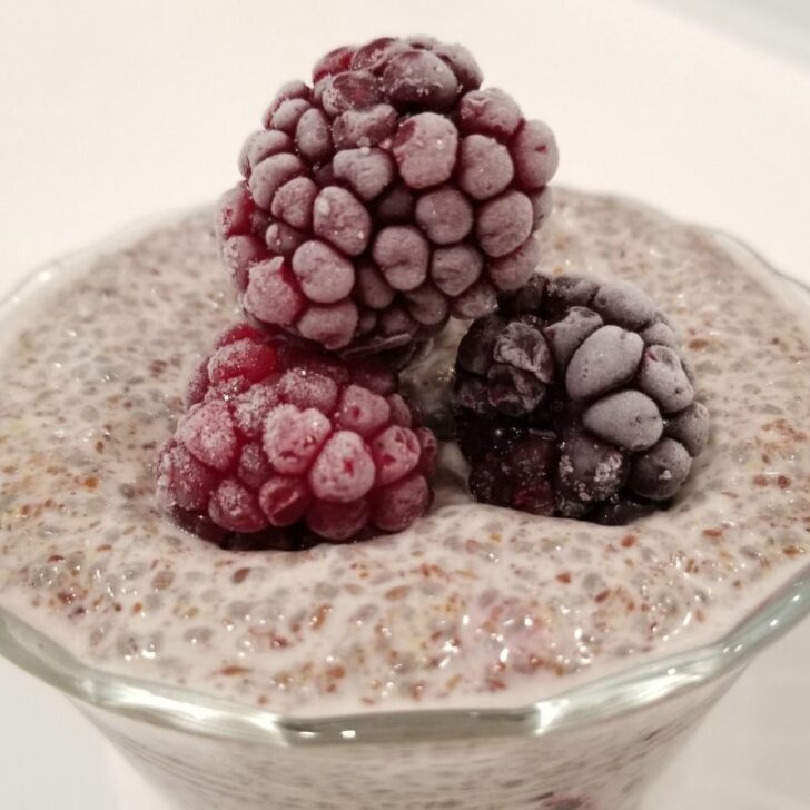 Easy Chia & Flax Seed Pudding (3 Variations)