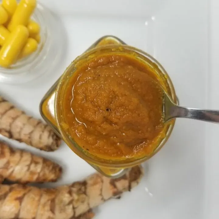 Golden Turmeric Paste (w/Fresh Root or Dried)