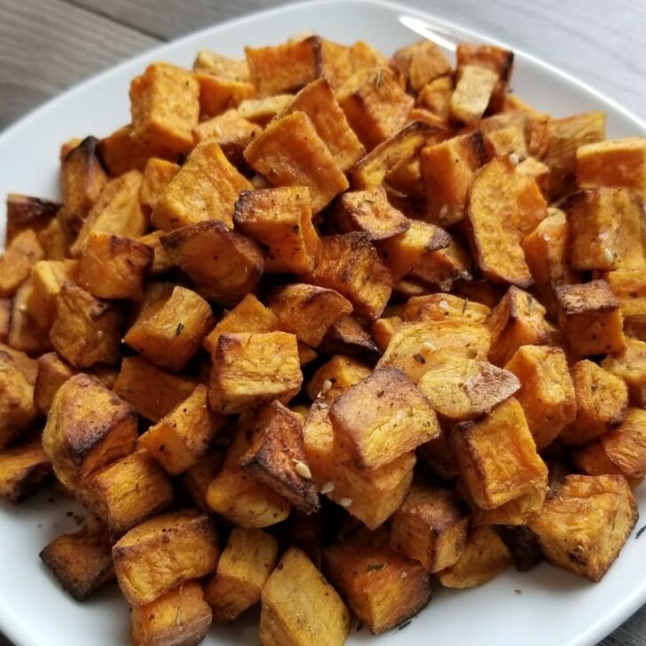 How to Make Crispy Frozen Sweet Potatoes (in Air Fryer)