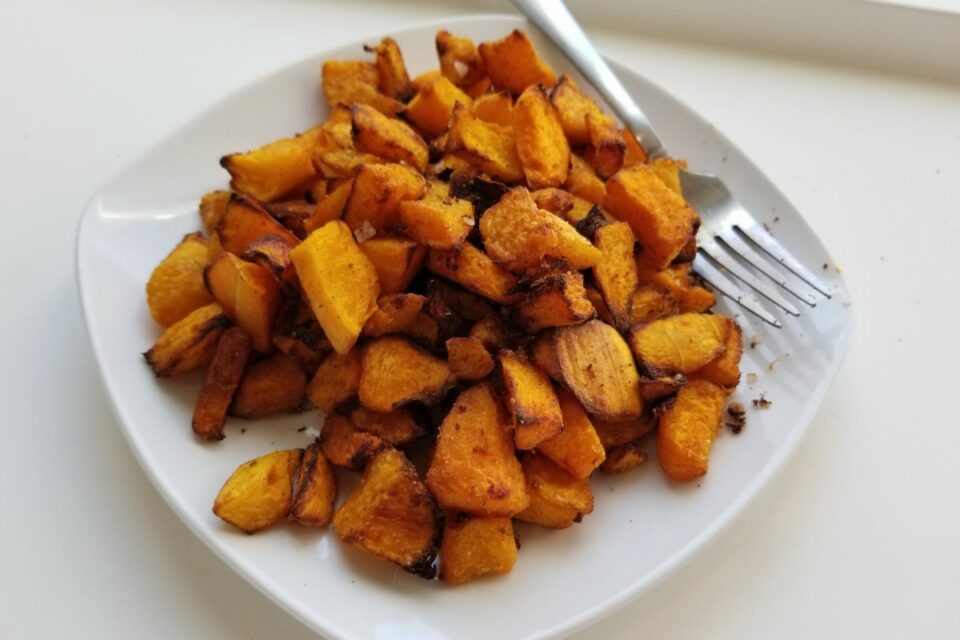 Frozen Butternut Squash (Air Fryer Recipe)