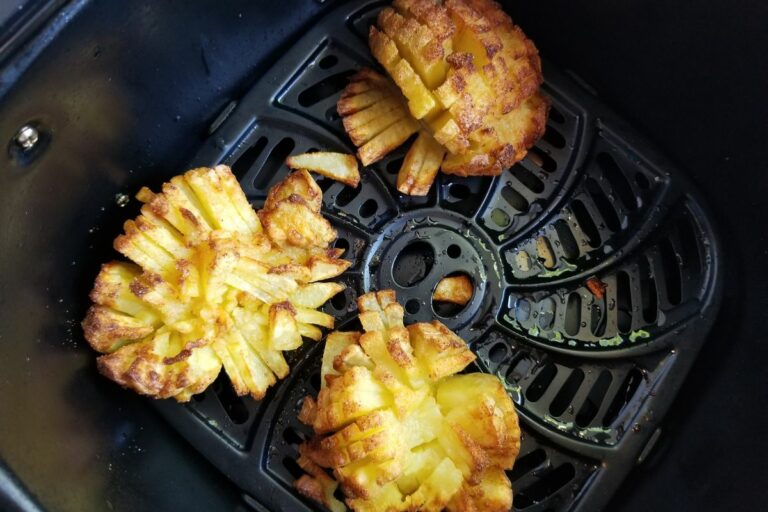 Easy Air Fryer Blooming Potato (Recipe for Potato Blossoms)