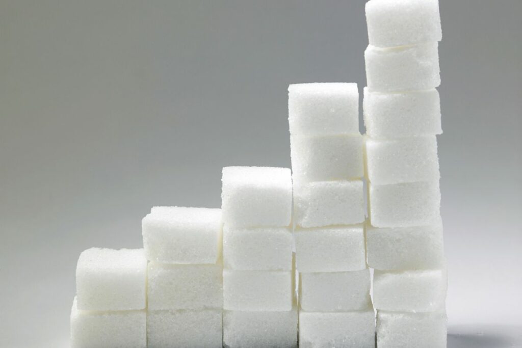 Allulose sugar cubes.