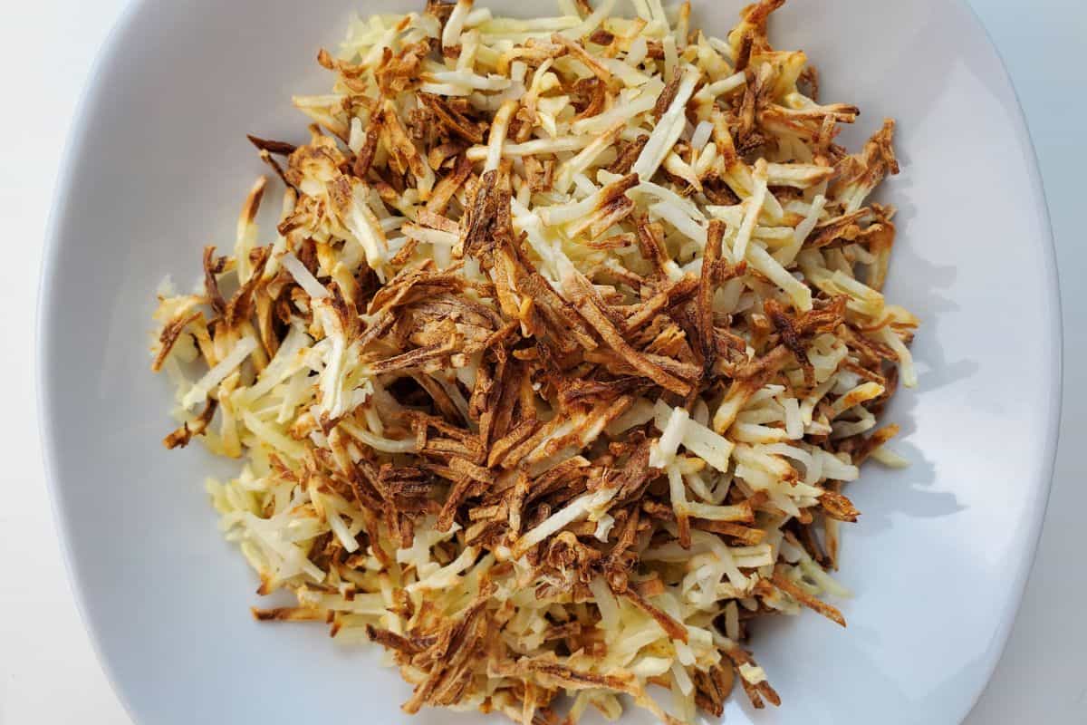 Air Fryer Hash Browns (Shredded) Easy Air Fryer Hashbrowns - Whole Lotta Yum