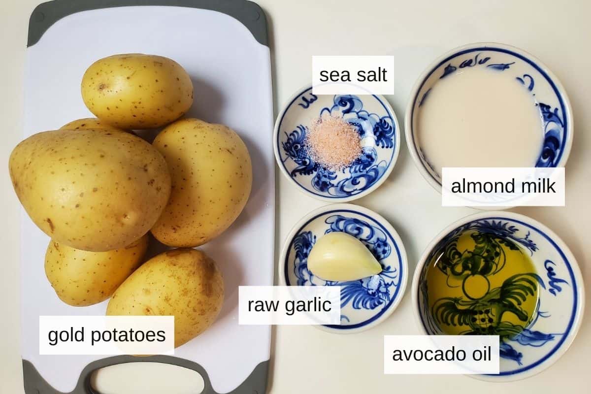 almond milk mashed potatoes recipe ingredients