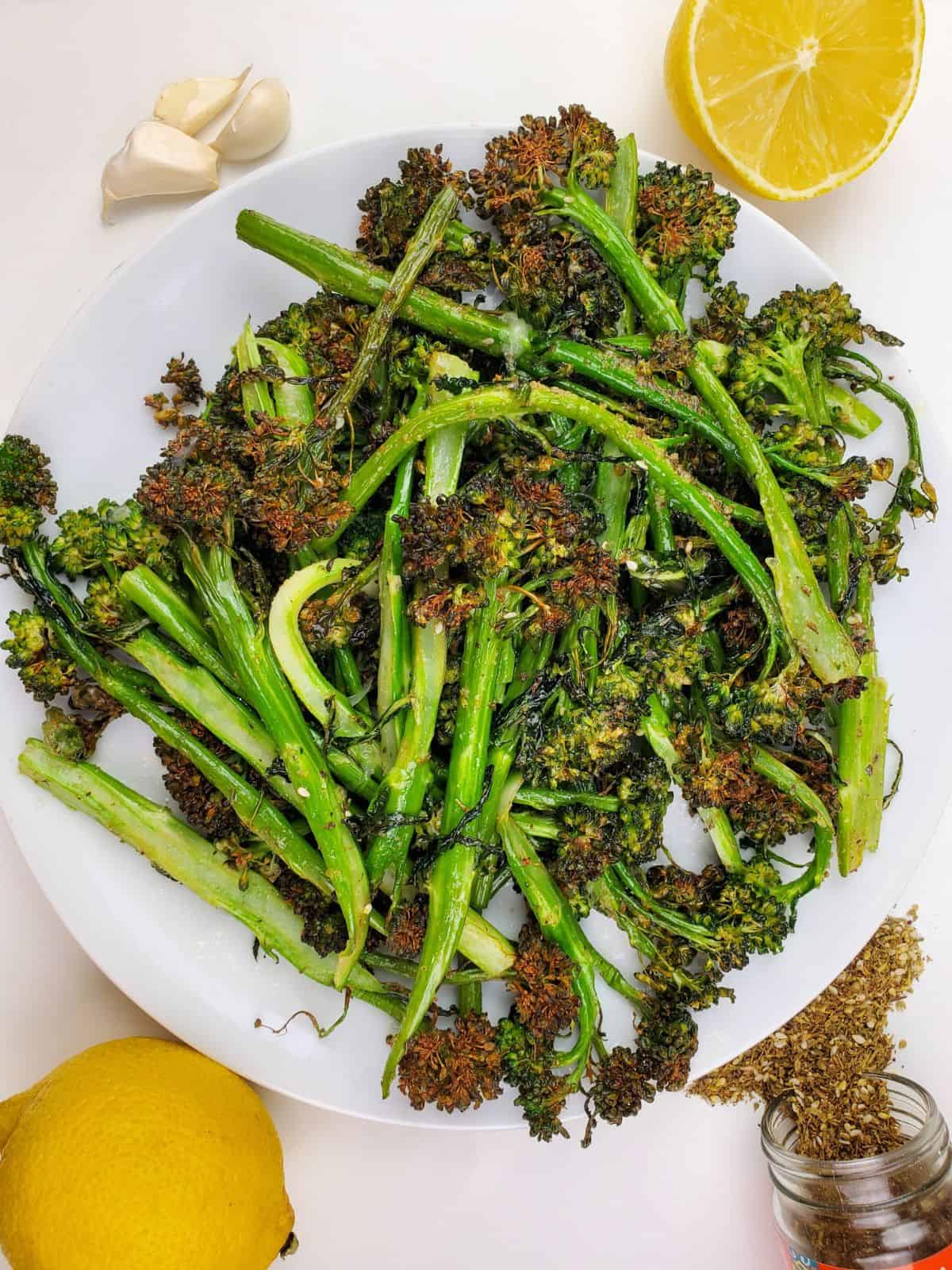 roasted-tenderstem-broccoli-air-fryer-broccolini (feature image).