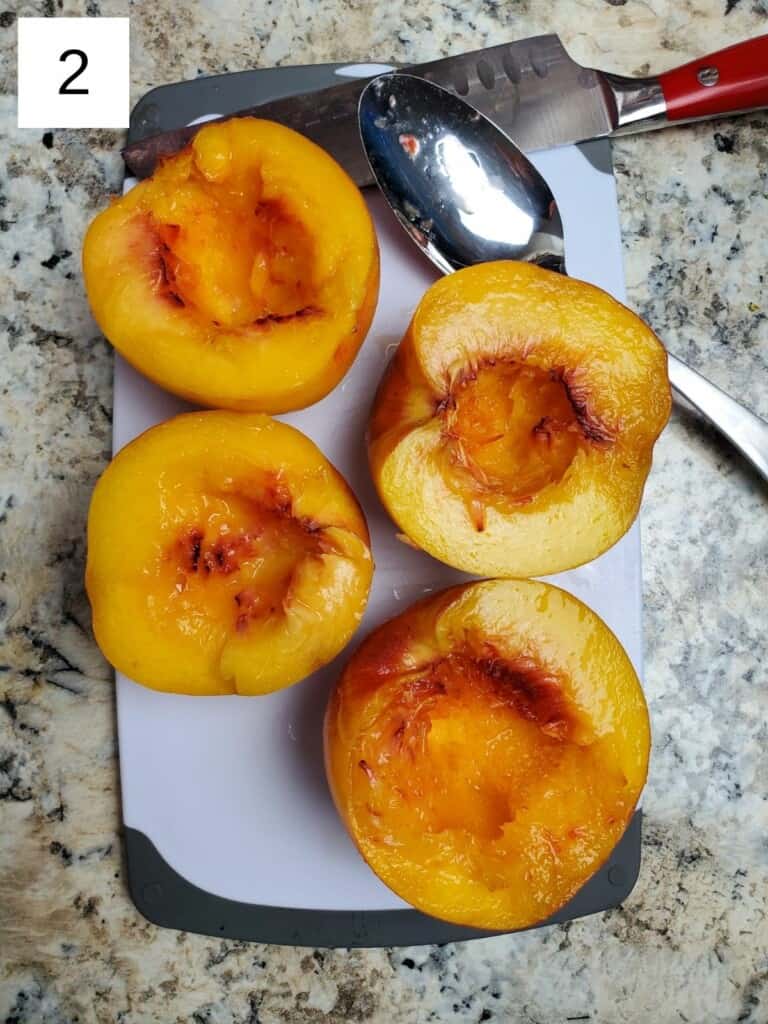 Quick Air Fryer Peaches (Caramelized Peaches in Air Fryer) Low