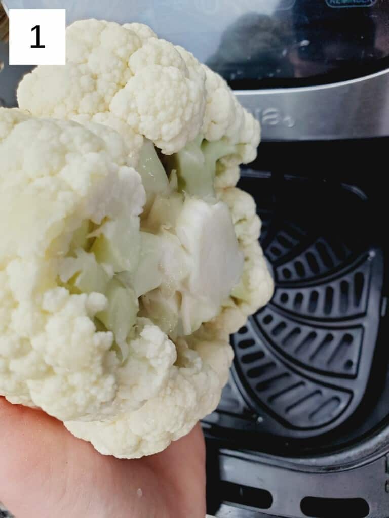 Easy Whole Cauliflower in Air Fryer (Vegan) Low Histamine Eats