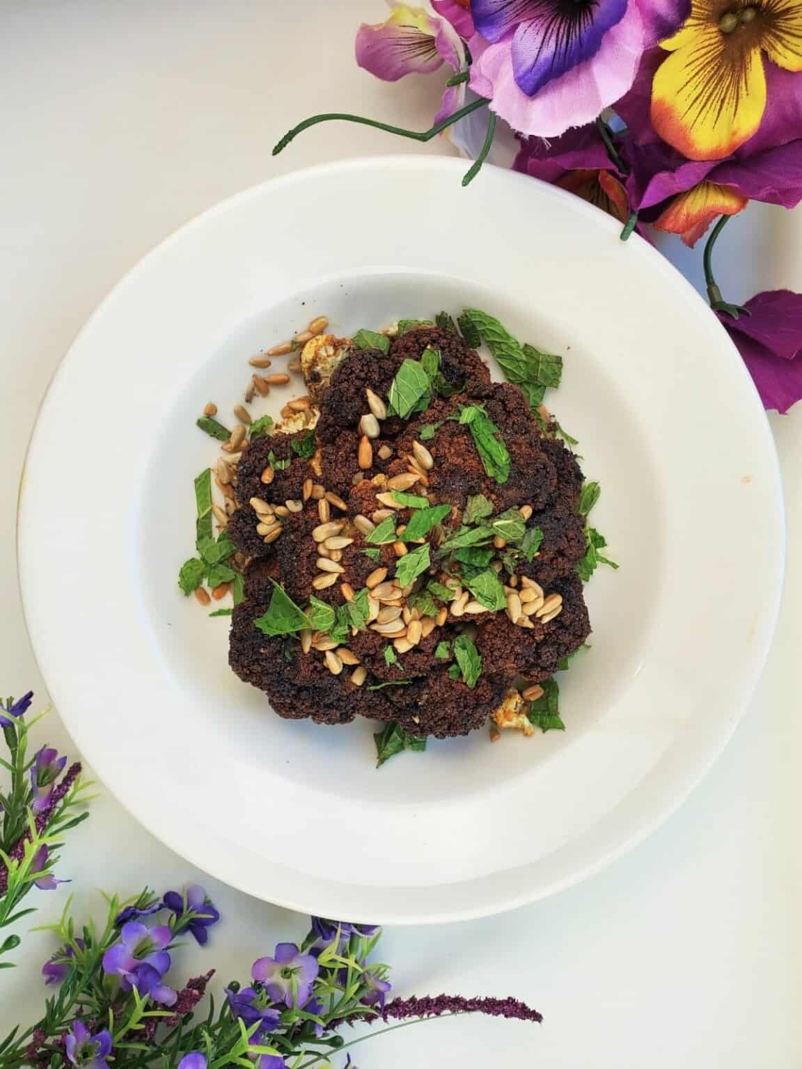 Easy Whole Cauliflower in Air Fryer (Vegan) Low Histamine Eats