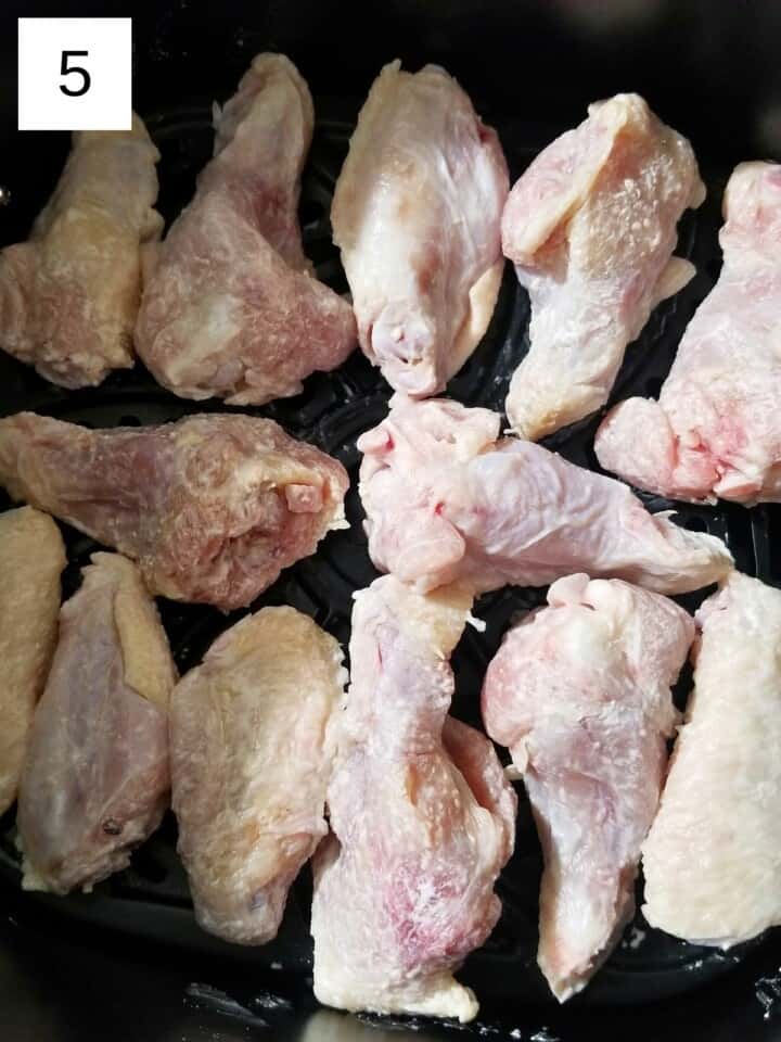 GF Crispy Air Fryer Chicken Wings (Baking Powder Trick) | Low Histamine