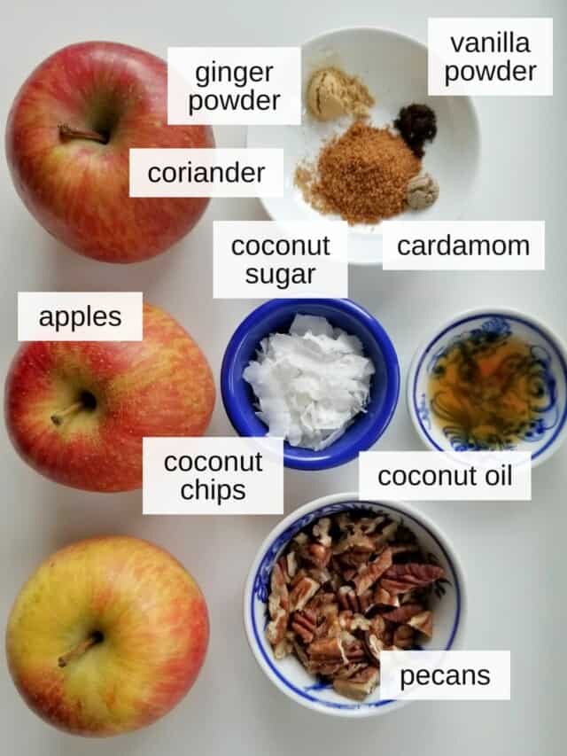 Quick Spiced Baked Apples (Without Cinnamon) Low Histamine Eats