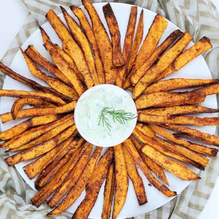 Simple Air Fryer Yuca Fries From Frozen (Cassava Fries) | Low Histamine ...