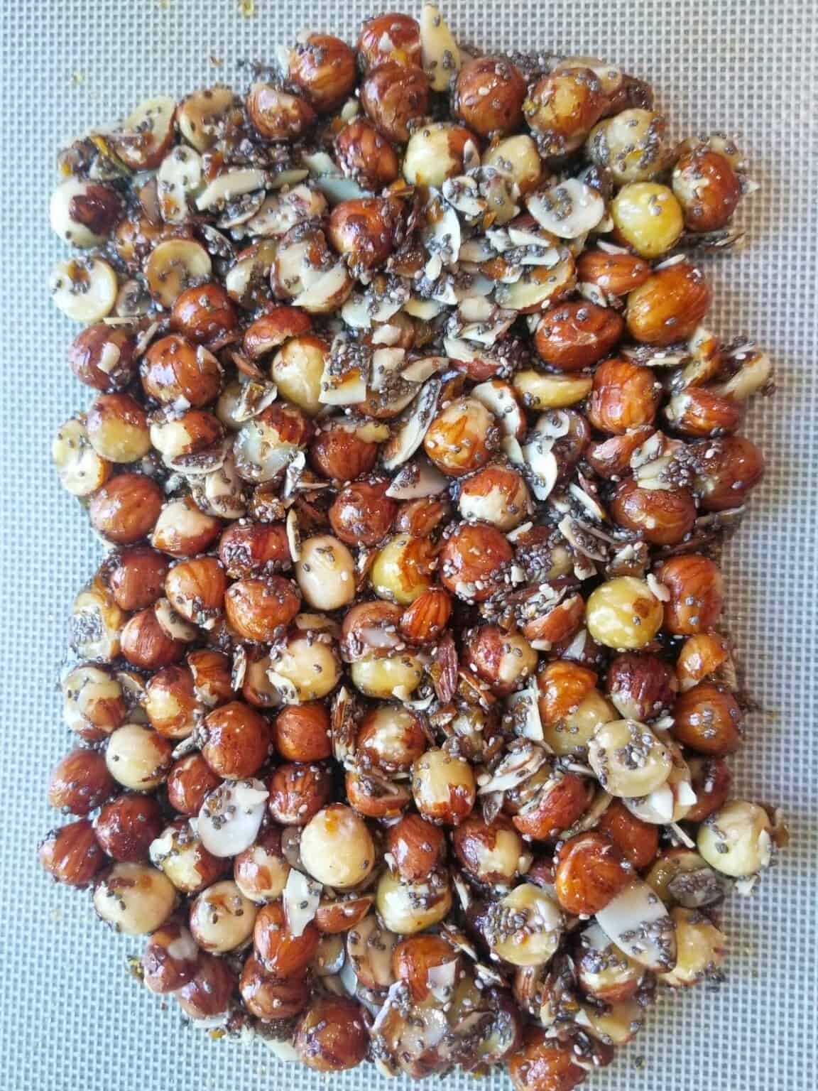 Caramelized Hazelnut Crunch Clusters With Ginger Low Histamine Eats