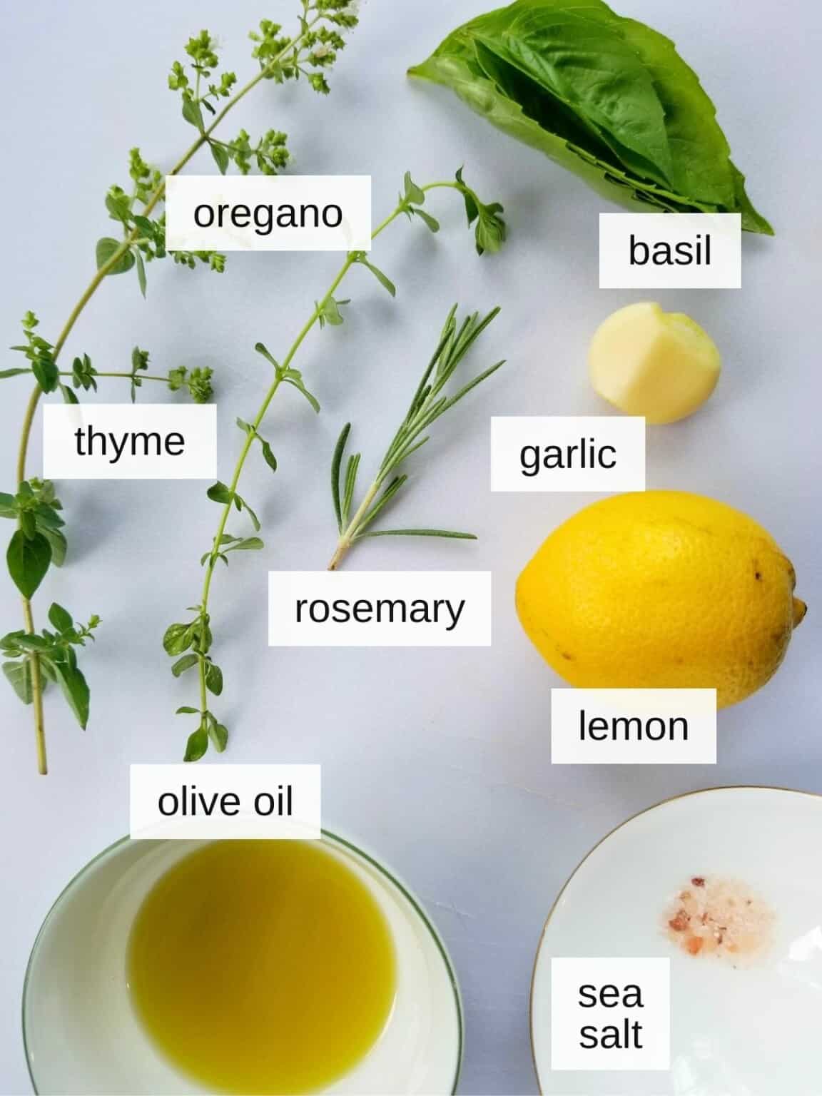 Fresh Herbs Salad Dressing With Garlic Low Histamine Eats