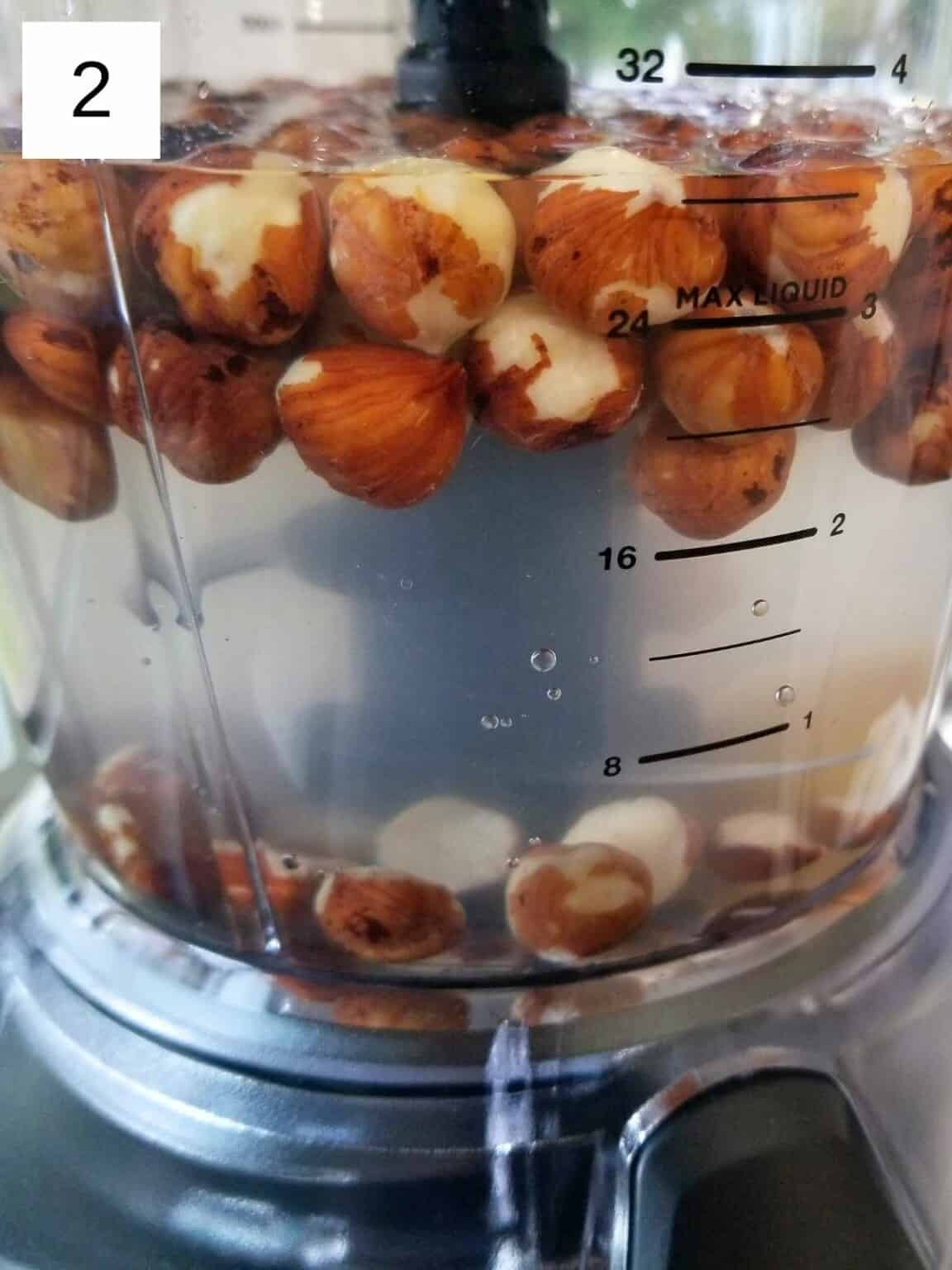 how to make hazelnut milk food image