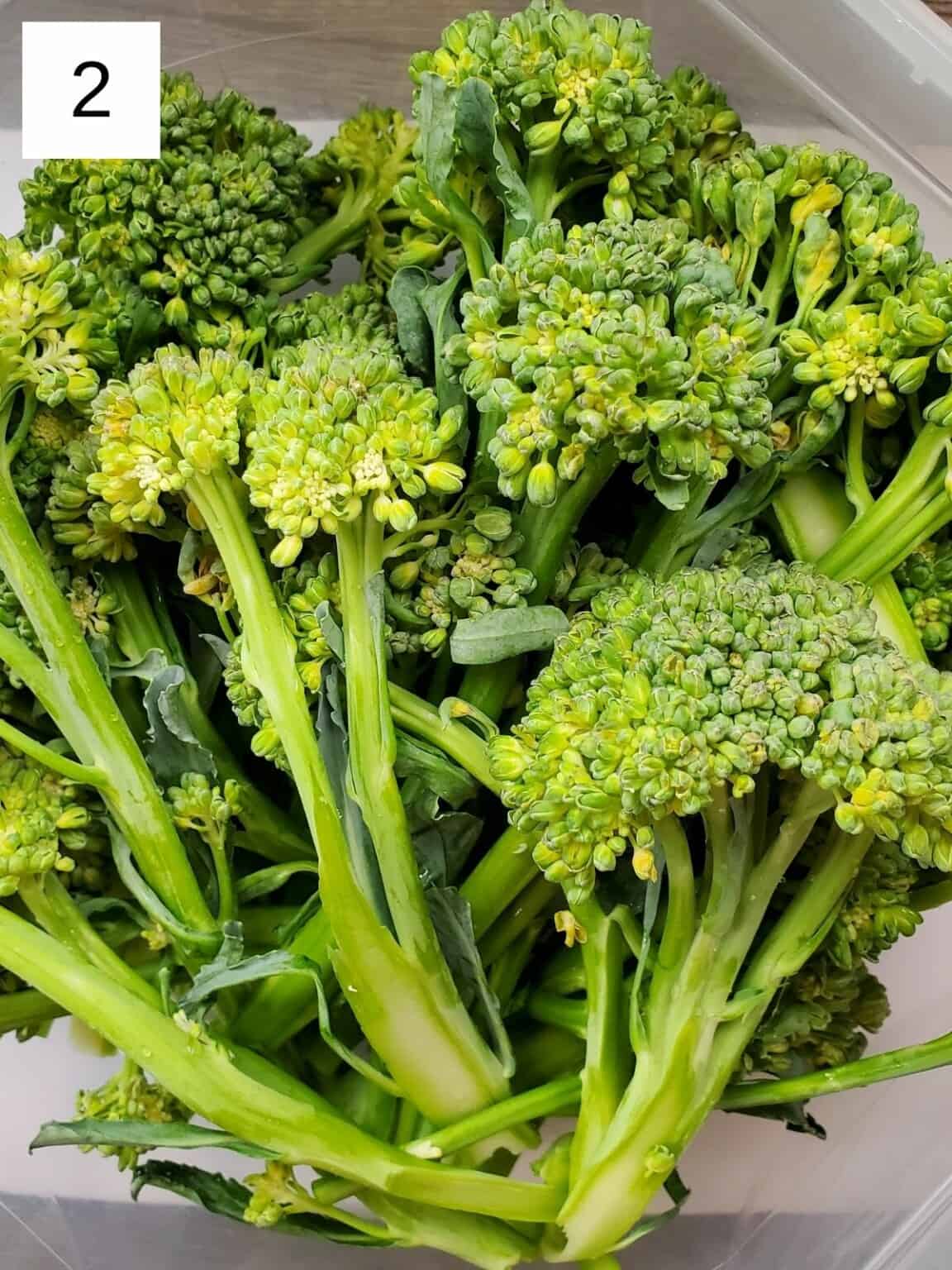 10Minute Broccolini in Air Fryer (Tenderstem Broccoli) Low Histamine
