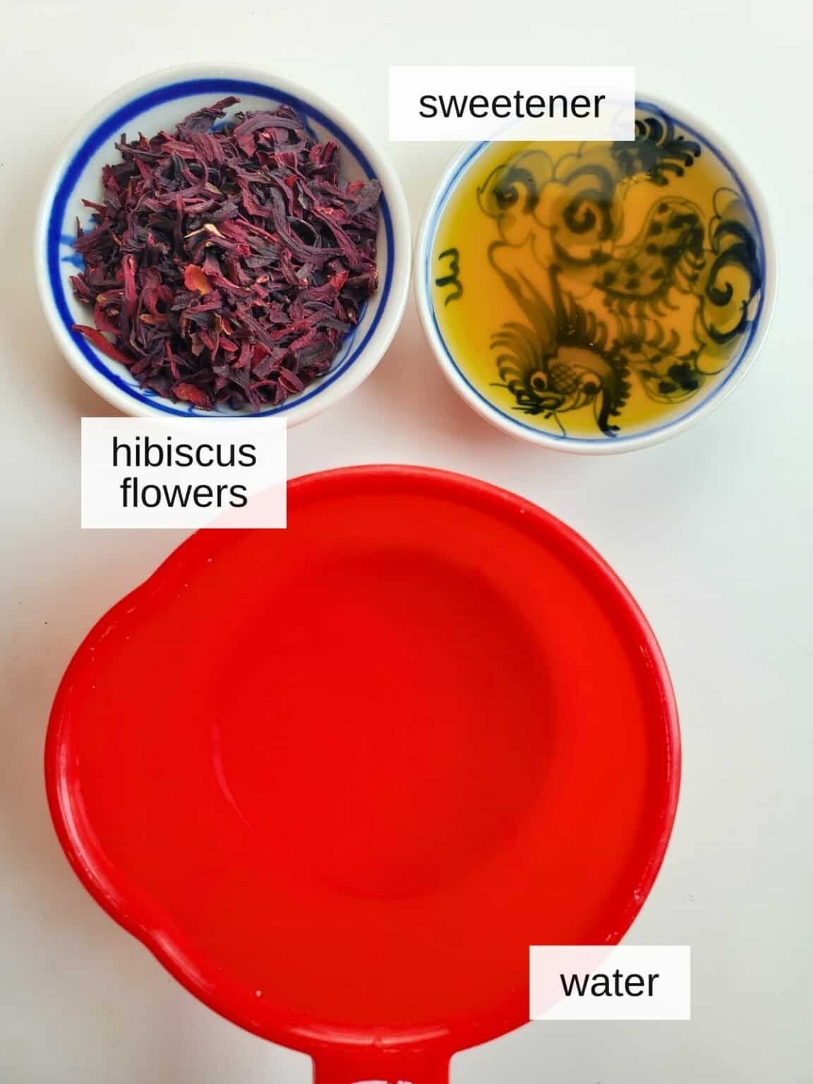 How to Make Roselle Tea (Hibiscus Tea With Dried Flowers) Low